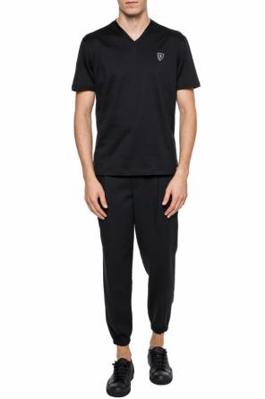 T-shirt z naszywką z logo, zdjęcie 2 T-shirt z naszywką z logo od Billionaire